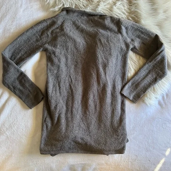 BAREFOOT DREAMS Bamboo Cozy Chic Calypso Wrap Cardigan #436 small medium - Picture 6 of 7